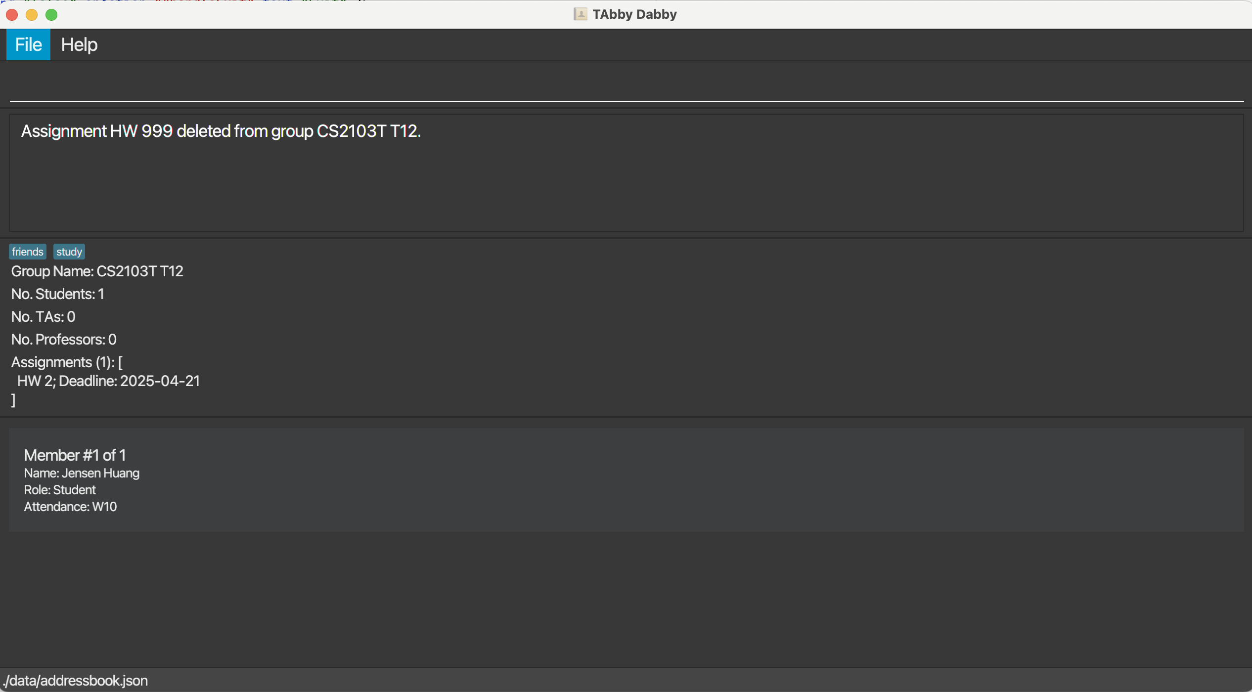 Result of add-assignment
