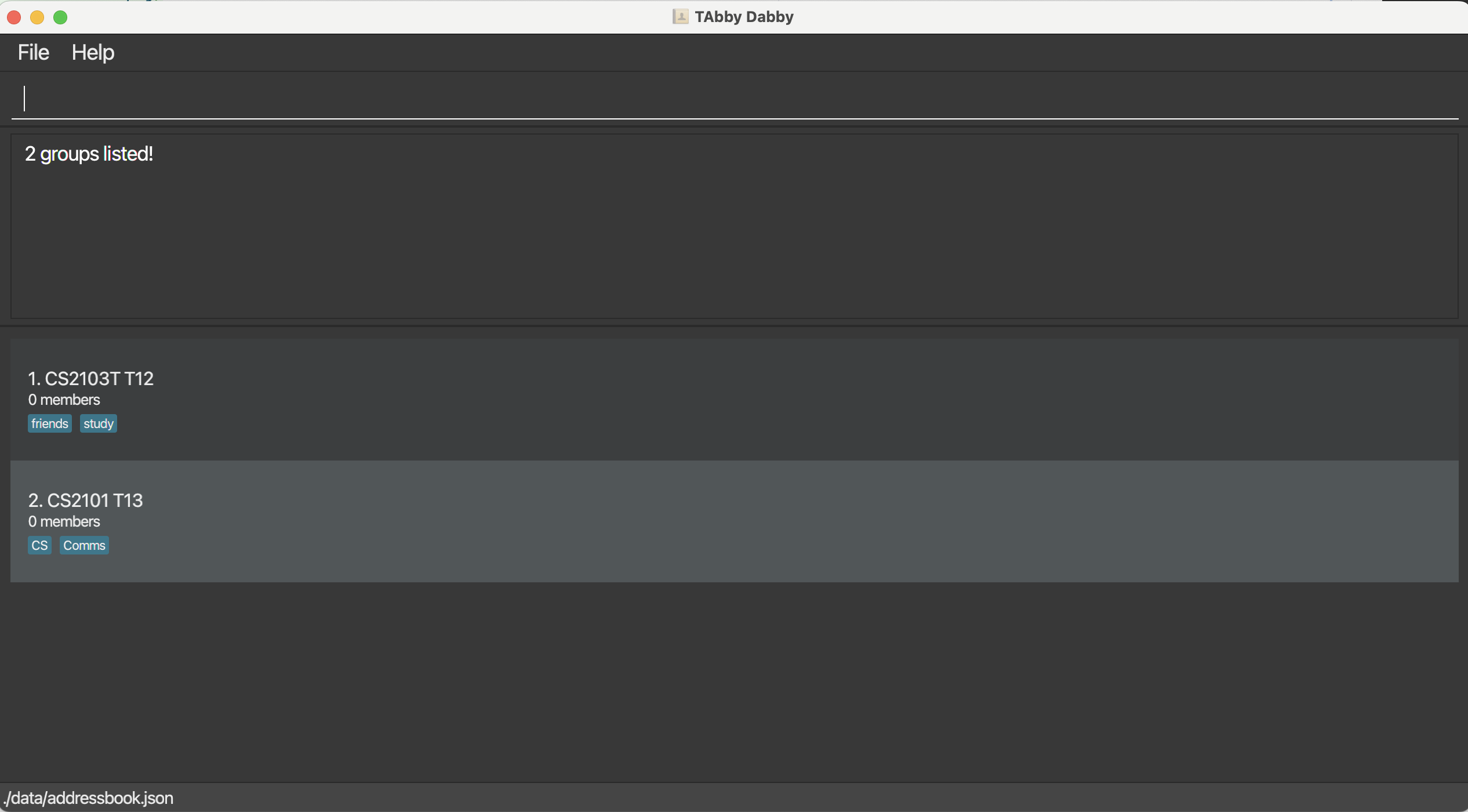 Result of find-group