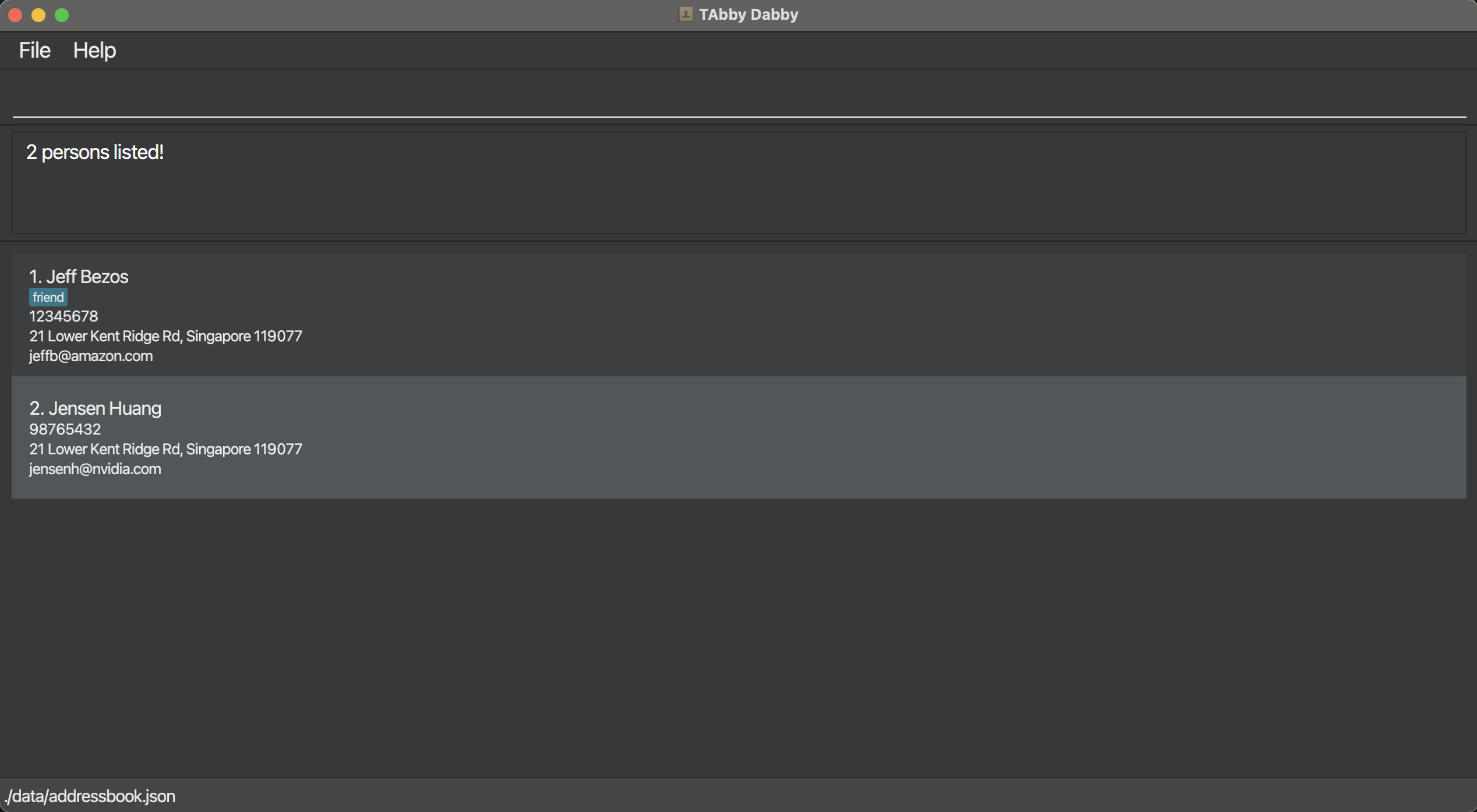 Result for 'find huang bezos'